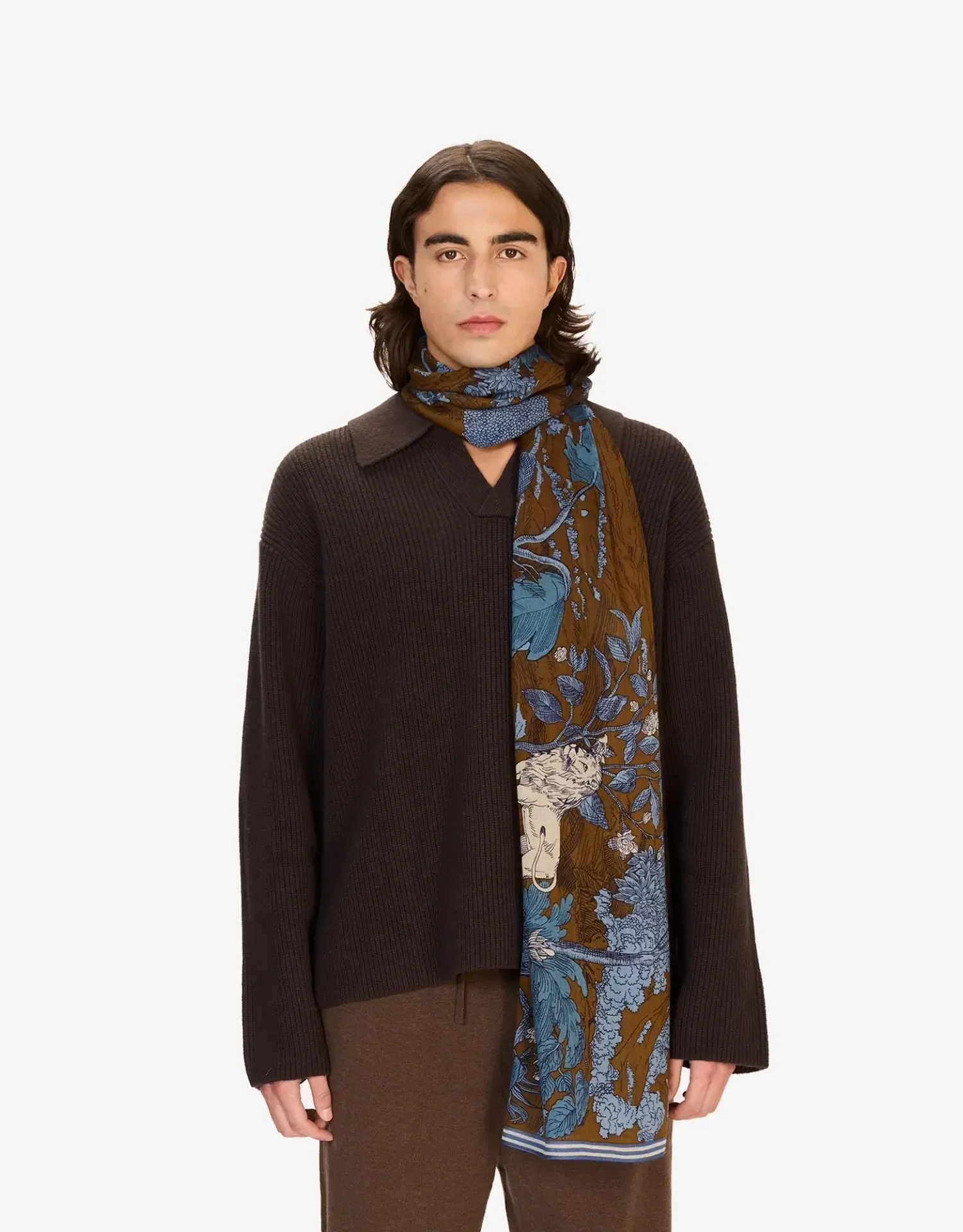 Κασκόλ “Histoire Blue”