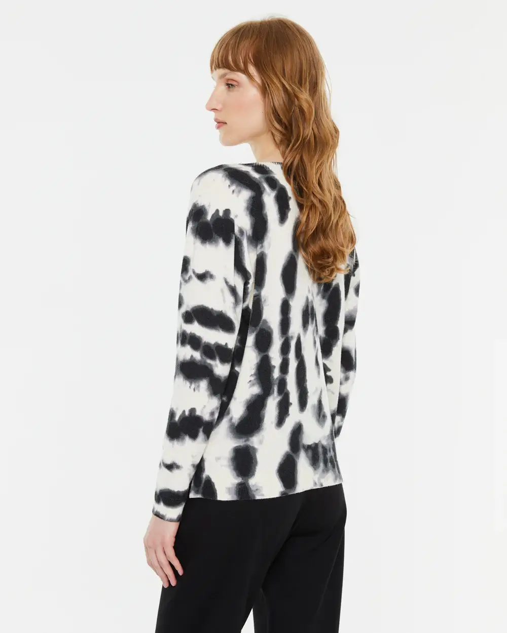 Μπλούζα Tie-Dye με V Λαιμόκοψη