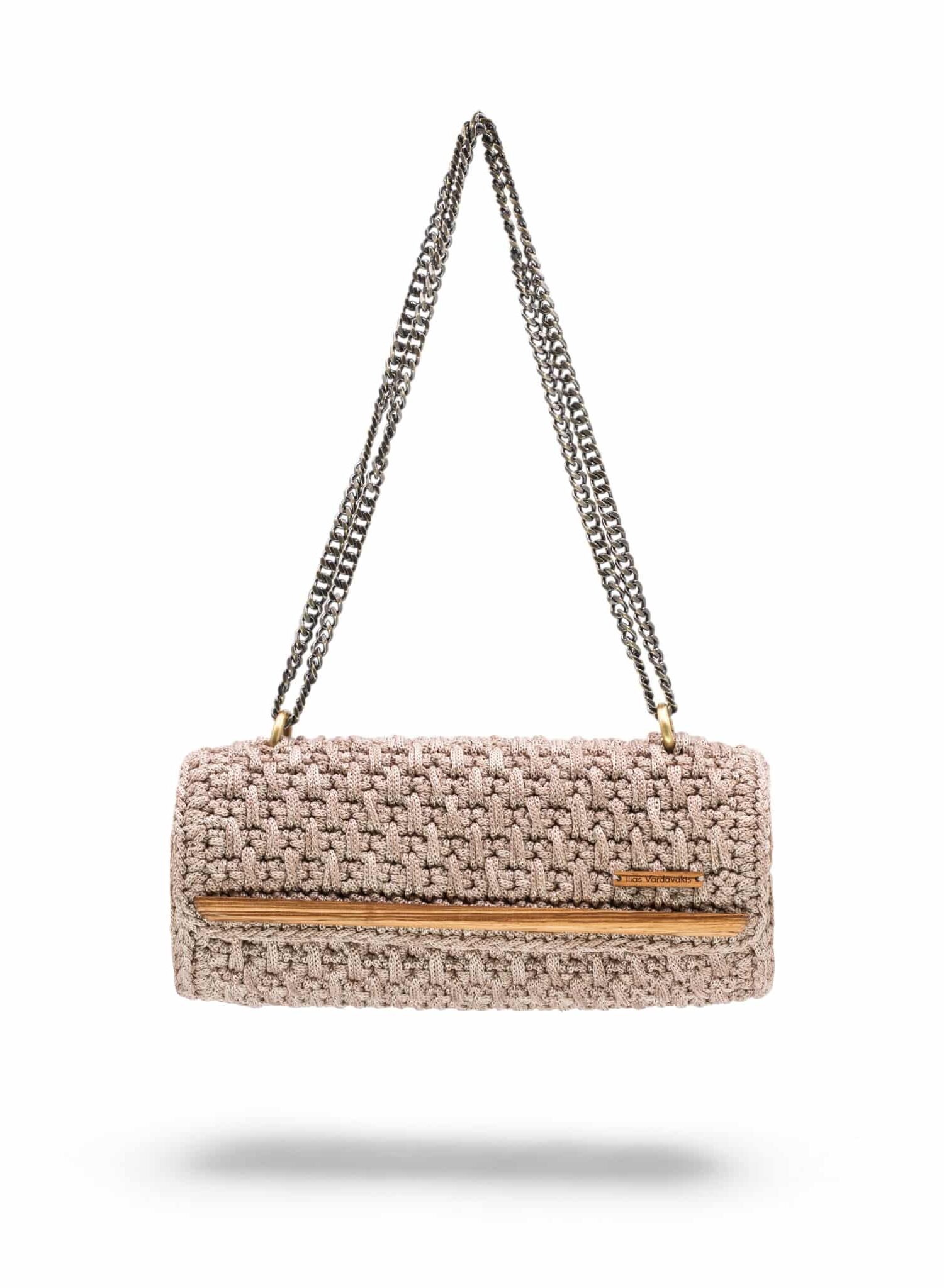 Τσάντα πλεκτή Paris